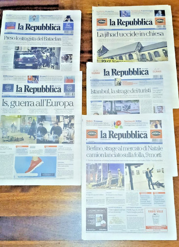 Terrore isis la repubblica - terrore,
