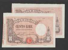 Regno italia x 100 lire - regno, d'italia