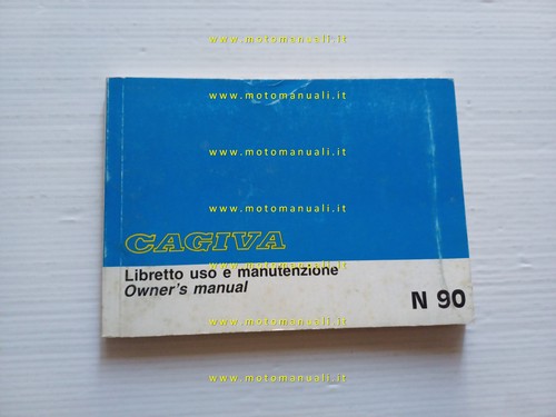 Cagiva 125 1990 manuale - cagiva,