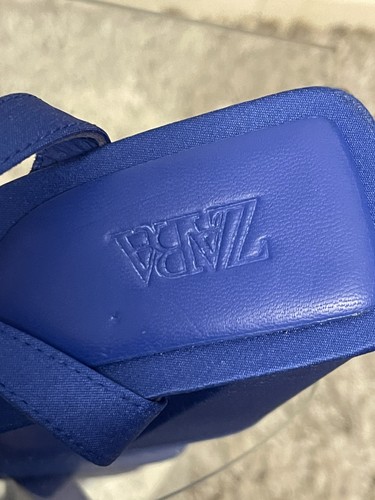Scarpe platform zara blu - scarpe,