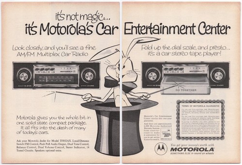 Pubblicità autoradio motorola - pubblicità,