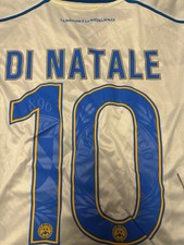 Maglia Calcio Originale Udinese 2015/16 N. 10 Di Natale Autografata Logo Serie A