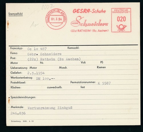 S0007 francotipo afs carta - s0007),