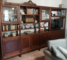 Parete attrezzata in legno