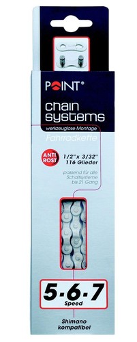 Catena bici point antiruggine - catena,