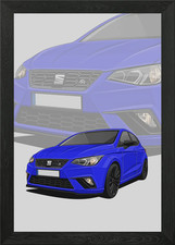 seat ibiza fr poster arte da