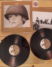U2 - The Best of 1980 - 1990 1st press UK 1998 2x vinile 33 giri vinyl record LP
