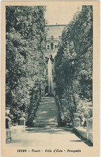 TIVOLI - VILLA D'ESTE - PROSPETTO (ROMA) 1931