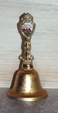 Souvenir Gold Tone Bell Metal
