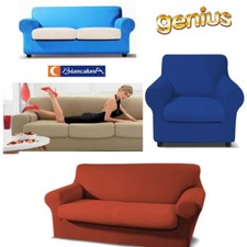 Copripoltrona Lounge e Copridivano 2  3 4 posti GENIUS antimacchia Biancaluna