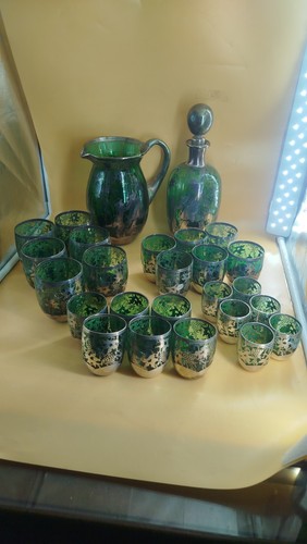 Bellissimo set vetro anni - , 40'