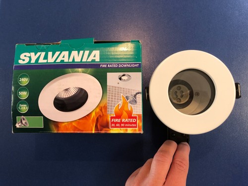 Sylvania fire rated downlight - rated,