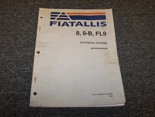 Fiat allis fl9 cingolato - fiat, 8b
