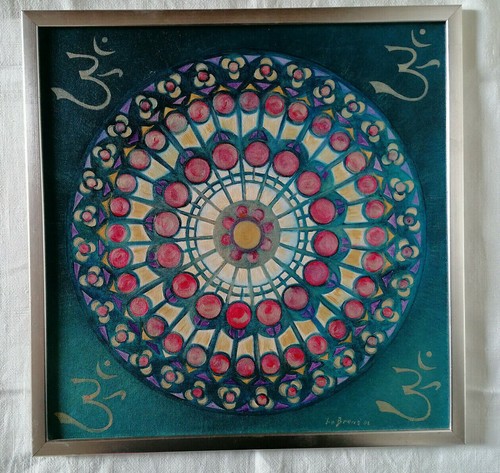 Quadro dipinto mano - mano, su