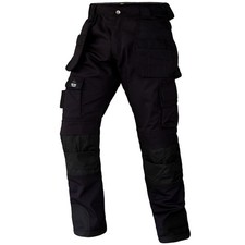 Notus Uomo Cargo Abbigliamento da Lavoro Pantaloni Utility Tattici Resistenti Fondina Tasche