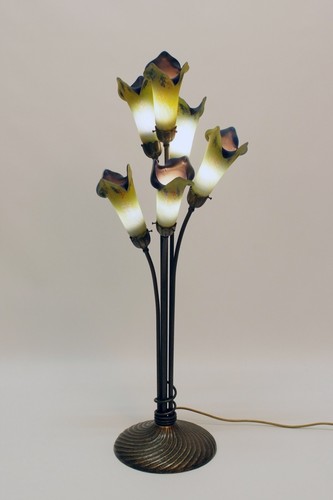 Lampada tiffany vetro - tiffany, in