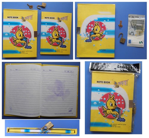 Diario segreto vintage red - diario,