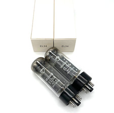 Coppia tubi valvole EL34 Ring