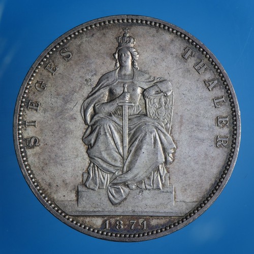 Germania prussia tallero 1871 - prussia,