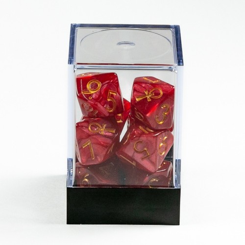 Raven queen dice - queen, set
