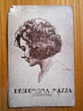 Cartolina Ritratto -  Desdemona Mazza (Diva de Cinema Muto )