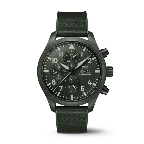 Iwc pilot chronograph top - pilot’s,