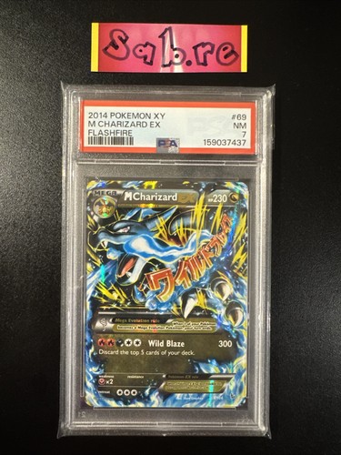 Psa mega charizard ex - 7,