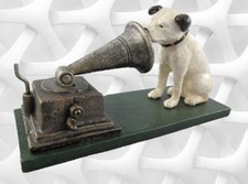 Scultura cane his masters - scultura,