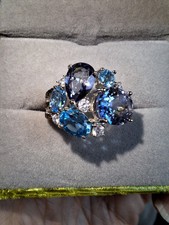 Anello Placcato Oro Kt.18 Con