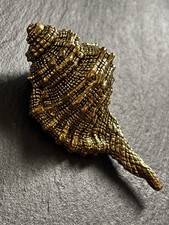 Statua conchiglia ottone - in,