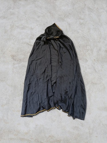 Antique vintage black hooded - vintage,