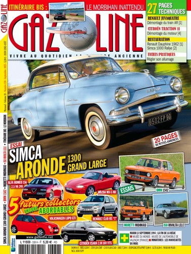Gazoline 338 septembre - n°338,