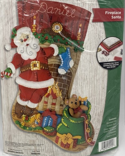 Bucilla camino babbo natale - camino,