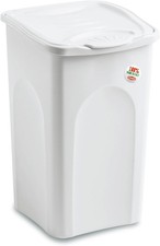 Portabiancheria  (50Lt) PRIMAVERA plastica colore  Bianco