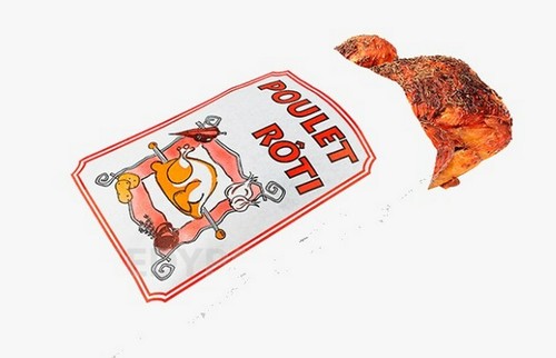 500 sacs pour - , poulet