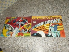 ALBUM ATLAS UFO ROBOT SUPERGOLDRAKE EDIERRE 1979 COMPLETO(-13 FIGURINE)MB/OTTIMO
