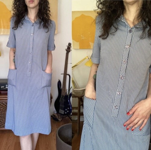 Abito camicia donna vintage