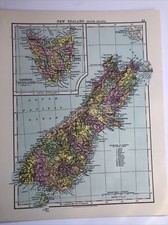 Mappa 1935: Nuova Zelanda