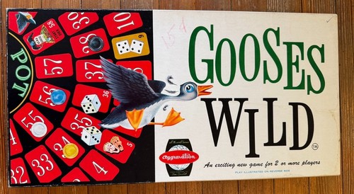 Gioco tavolo vintage gooses - vintage,