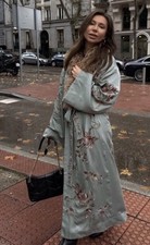 KIMONO ZARA COLLO PELLICCIA