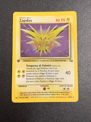 Pokemon tcg zapdos 62 - pokemon,