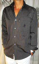 Camicia GIANNI VERSACE JEANS COUTURE uomo tg M medium OVERSIZE veste tg L large 