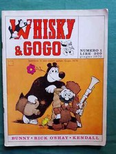 WHISKY & GOGO N°1 1970  EDIZIONI CENISIO  (P)