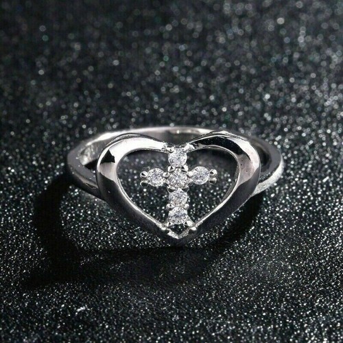 Anello fidanzamento croce - di,
