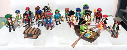 Playmobil lote barca pirata - playmobil, 18