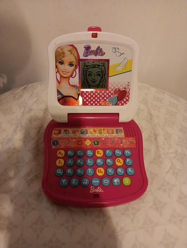Barbie learning computer - learning,