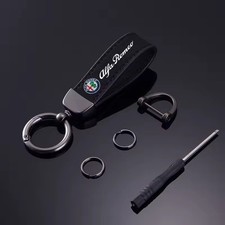 Portachiavi Alfa Romeo Nero
