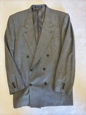 Blazer lana DB risvolto pizzo