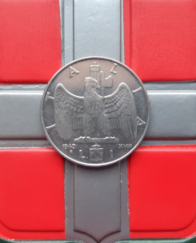1 lira 1940 xviii - (£),
