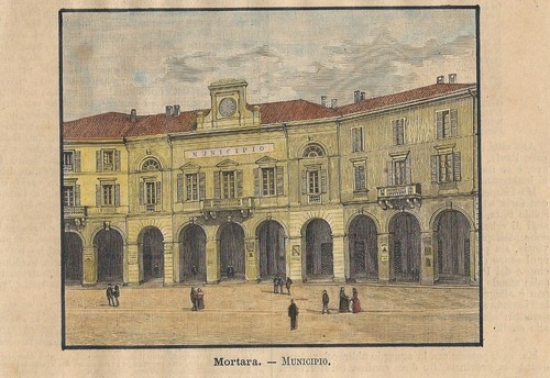 Stampa antica mortara - stampa,